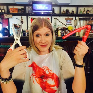 Ready to annihilate that bag of crab with my bib and tools handy.